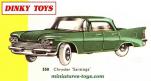 4 Pneus Dinky Toys 18/8 blancs lisses pour Chrysler Saratoga miniature Dinky