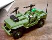 La mitrailleuse Vickers K pour la Jeep commando de Dinky Toys England au 1/32e