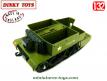 La chenillette Bren carrier de Dinky Toys England miniature au 1/32e incomplète