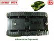 La chenillette Bren carrier de Dinky Toys England miniature au 1/32e incomplète