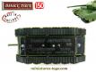 Le char anglais Centurion MK7 en miniature de Dinky Toys au 1/50e