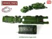 Le porte char miniature de Dinky Toys England avec un char Centurion au 1/55e