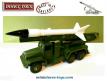 Le missile Honest John du camion miniature de Dinky Toys England au 1/50e