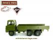 Le camion militaire Foden miniature de Dinky Toys England au 1/42e incomplet