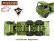 Le camion militaire Foden miniature de Dinky Toys England au 1/42e incomplet