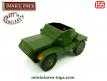 Le Daimler Scout car Dingo miniature de Dinky Toys England au 1/55e