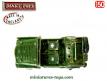 L'Austin Champ militaire en miniature Dinky Toys England au 1/50e