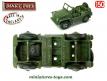 L'Austin Champ militaire en miniature Dinky Toys England au 1/50e