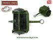 Le caisson a munitions d'artillerie en miniature de Dinky Toys England au 1/50e