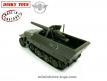 L'Hanomag allemand canon PaK 40 en miniature de Dinky Toys England au 1/43e