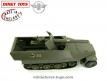 L'Hanomag allemand canon PaK 40 en miniature de Dinky Toys England au 1/43e