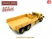 Le camion militaire GMC CCKW 353 6x6 sable de Dinky Toys France incomplet