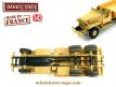 Le camion militaire GMC CCKW 353 6x6 sable de Dinky Toys France incomplet