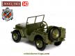 La Jeep Hotchkiss Willys militaire en miniature de Dinky Toys Atlas au 1/43e