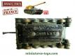 Le char AMX13 miniature de Dinky Toys France au 1/55e incomplet