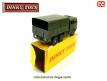 Le camion militaire Berliet T6 6x6 miniature de Dinky Toys France au 1/55e