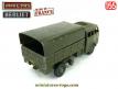 Le camion militaire Berliet T6 6x6 miniature de Dinky Toys incomplet au 1/55e