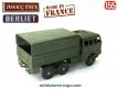 Le camion militaire Berliet T6 6x6 miniature de Dinky Toys France au 1/55e