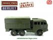 Le camion militaire Berliet T6 6x6 miniature de Dinky Toys France au 1/55e