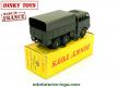 Le camion militaire Berliet T6 6x6 miniature de Dinky Toys France au 1/55e