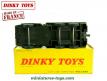 Le camion militaire Berliet T6 6x6 miniature de Dinky Toys France au 1/55e