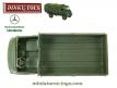 Le camion Mercedes Benz Unimog militaire en miniature de Dinky Toys sans bâche