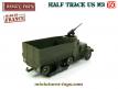 Un Half-track US M3 français en miniature par Dinky Toys au 1/50e