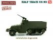 Un Half-track US M3 français en miniature par Dinky Toys au 1/50e