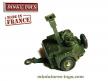 La cheminée de la cuisine roulante militaire miniature Dinky Toys France au 1/43e