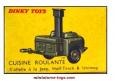 La cheminée de la cuisine roulante militaire miniature Dinky Toys France au 1/43e