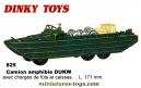 L'hélice du DUKW 353 US 6x6 miniature de Dinky Toys France n°825