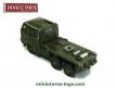 Le camion militaire Berliet 6x6 TBU de Dinky Toys incomplet au 1/55e