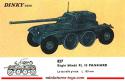 Un EBR Panhard FL 10 miniature par Dinky Toys France au 1/55e incomplet