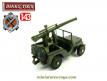 La Jeep Willys Hotchkiss porte canon SR en miniature de Dinky Toys au 1/43e