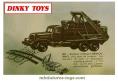 Le camion Brockway poseur de pont de Dinky Toys France au 1/55e incomplet