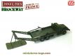 Le camion Brockway poseur de pont de Dinky Toys France incomplet au 1/55e