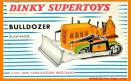 Les 2 chenilles vertes du Bulldozer miniature Blaw Knox Dinky Toys