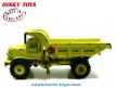 Le camion Euclid Dumper benne en miniature de Dinky Toys England au 1/50e