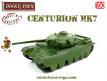 Les chenilles noires pour le char Centurion 651 de Dinky Toys England au 1/50e