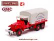 Le GMC 6x6 lot 7 pompiers en miniature Dinky Toys réédité par CIJ au 1/43e