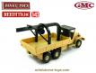 Le camion GMC 6x6 lot 7 militaire sable en miniature de Dinky Toys au 1/43e