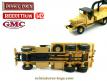 Le camion GMC 6x6 lot 7 militaire sable en miniature de Dinky Toys au 1/43e