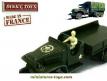 Le conducteur pour le camion GMC 6x6 miniature de Dinky Toys France au 1/43e