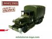 Le crochet de treuil avant pour le camion GMC 6x6 miniature de Dinky Toys