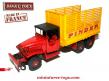 Le crochet de treuil avant pour le camion GMC 6x6 miniature de Dinky Toys