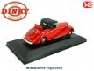 La Triumph Dolomite Cabriolet rouge miniature de Dinky Matchbox au 1/43e