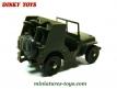 Le porte fusées SS10 en résine pour la Jeep miniature de Dinky Toys au 1/42e