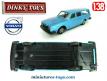 Le break Volvo 265 DL Estate car miniature de Dinky Toys England au 1/38e