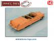 La Cadillac Eldorado miniature de Dinky Toys England au 1/43e incomplète