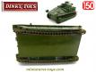 Le char anglais Medium Tank Vickers de 1924 en miniature Dinky Toys au 1/50e
